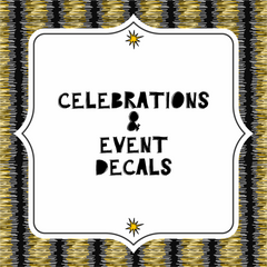 Collection image for: Event and Celebration Decals