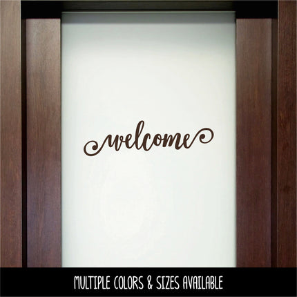 Welcome Vinyl Decal/Sticker