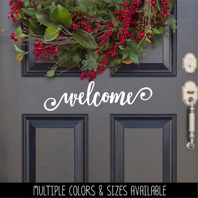 Welcome Vinyl Decal/Sticker