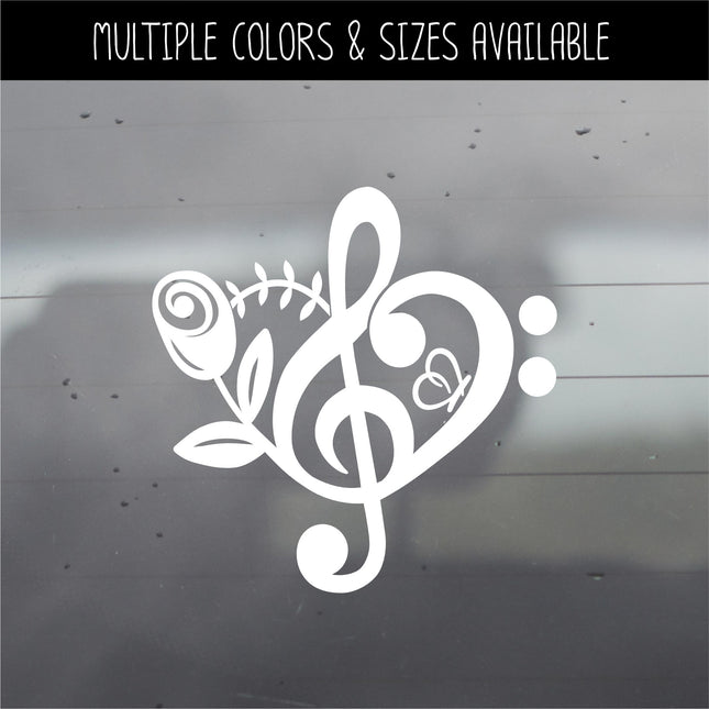 Musical Garden Vinyl Decal/Sticker