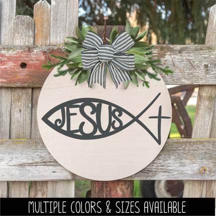 Jesus Fish Vinyl Decal/Sticker