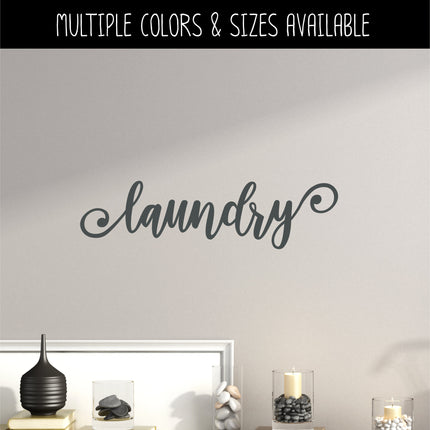 Laundry Swirl Vinyl Decal/Sticker