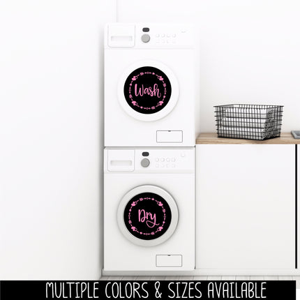 Arrows and Hearts Wash Dry Wreath Vinyl Decal/Sticker Set