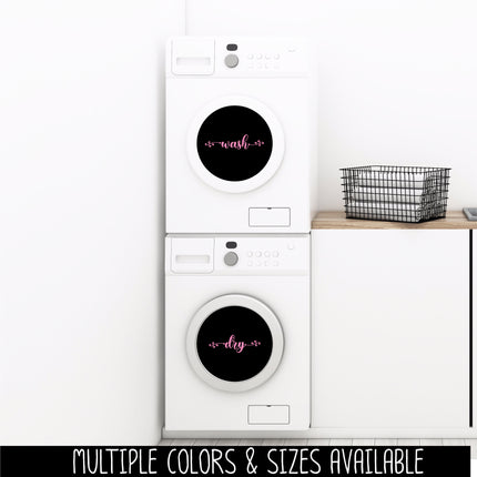 Scroll Vine Wash & Dry Vinyl Decal/Sticker Set