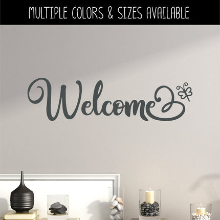 Welcome Dragonfly Vinyl Decal/Sticker