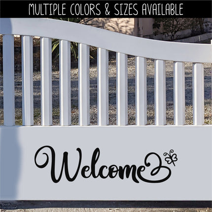 Welcome Dragonfly Vinyl Decal/Sticker