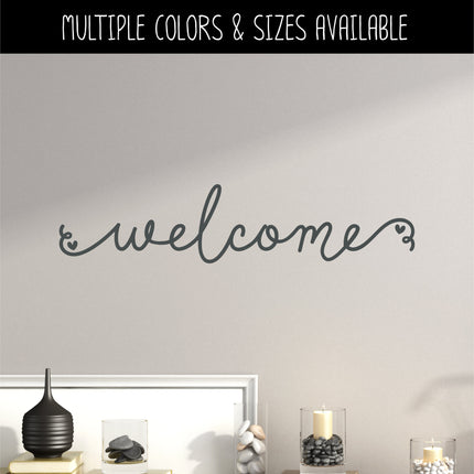 Welcome Vinyl Decal/Sticker