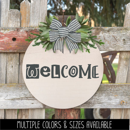 Unique Welcome Vinyl Decal/Sticker