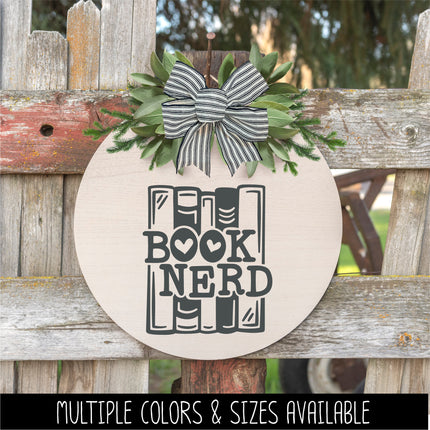 Book Nerd Vinyl Decal/Sticker