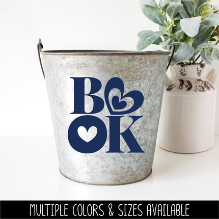 Book Vinyl Decal/Sticker