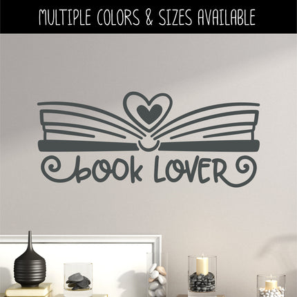Book Lover Vinyl Decal/Sticker