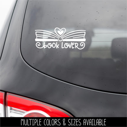 Book Lover Vinyl Decal/Sticker