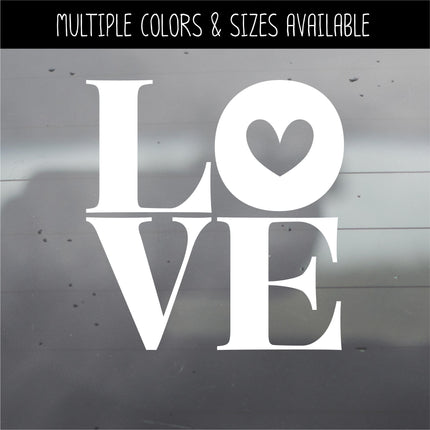 LOVE Vinyl Decal/Sticker
