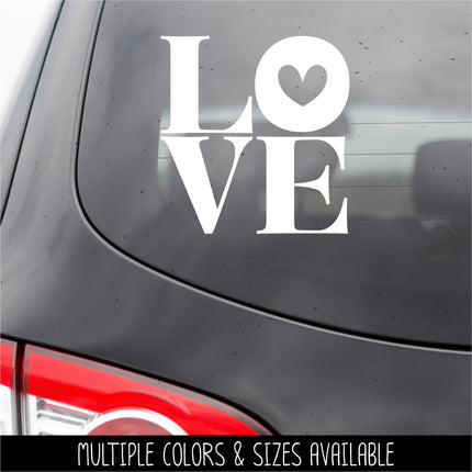 LOVE Vinyl Decal/Sticker