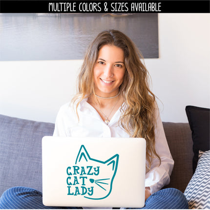 Crazy Cat Lady Vinyl Decal/Sticker