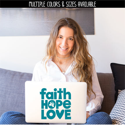 Faith Hope Love Vinyl Decal/Sticker