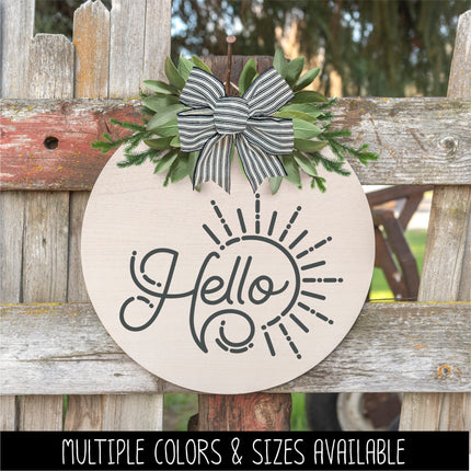 Hello Sun Vinyl Decal/Sticker