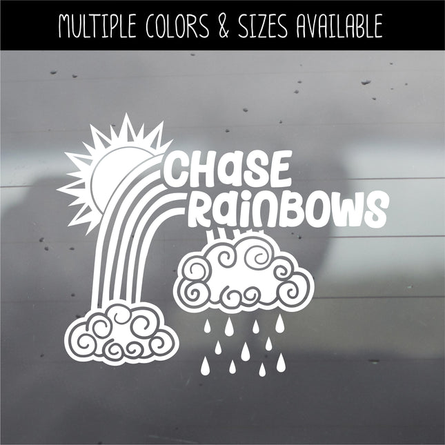Chase Rainbows Vinyl Decal/Sticker