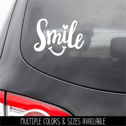 Smile Vinyl Decal/Sticker