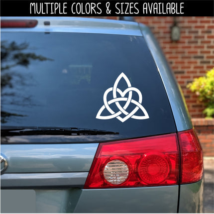 Holy Trinity Heart Vinyl Decal/Sticker