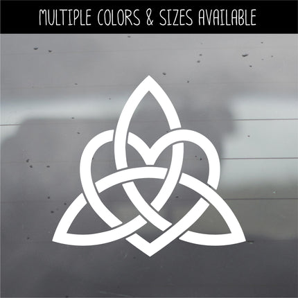 Holy Trinity Heart Vinyl Decal/Sticker