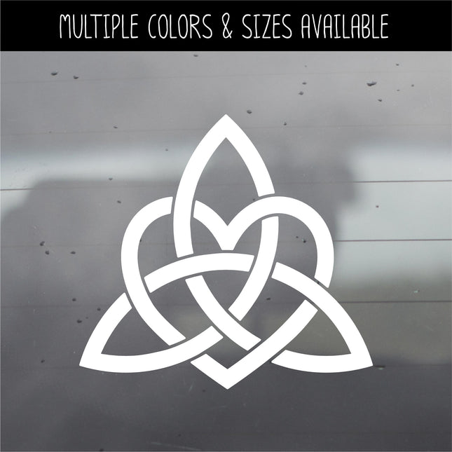 Holy Trinity Heart Vinyl Decal/Sticker