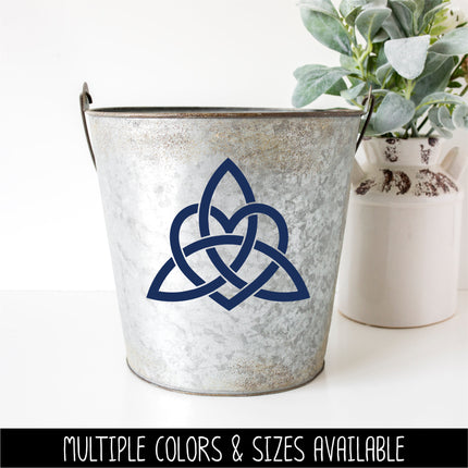 Holy Trinity Heart Vinyl Decal/Sticker