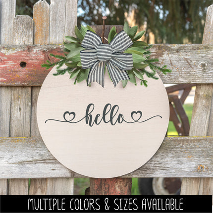 Hello Hearts Vinyl Decal/Sticker