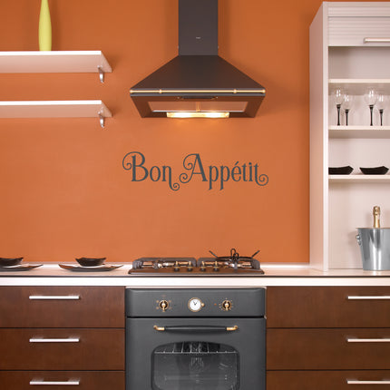 Ornamental Bon Appetit Vinyl Decal/Sticker