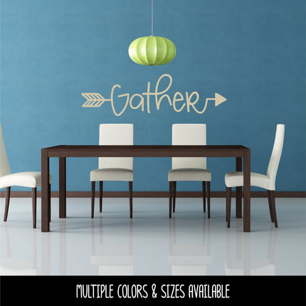 Gather Arrow Vinyl Decal/Sticker
