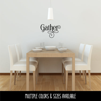 Ornamental Gather Vinyl Decal/Sticker