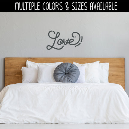 Love with Dots & Dashes Vinyl Decal/Sticker