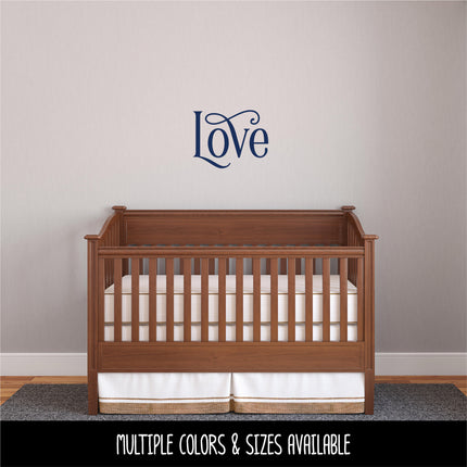 Ornamental Love Vinyl Decal/Sticker