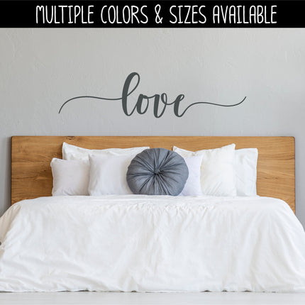 Script Love with Tails Decal/Sticker