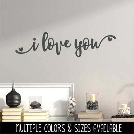Chunky I Love You Vinyl Decal/Sticker
