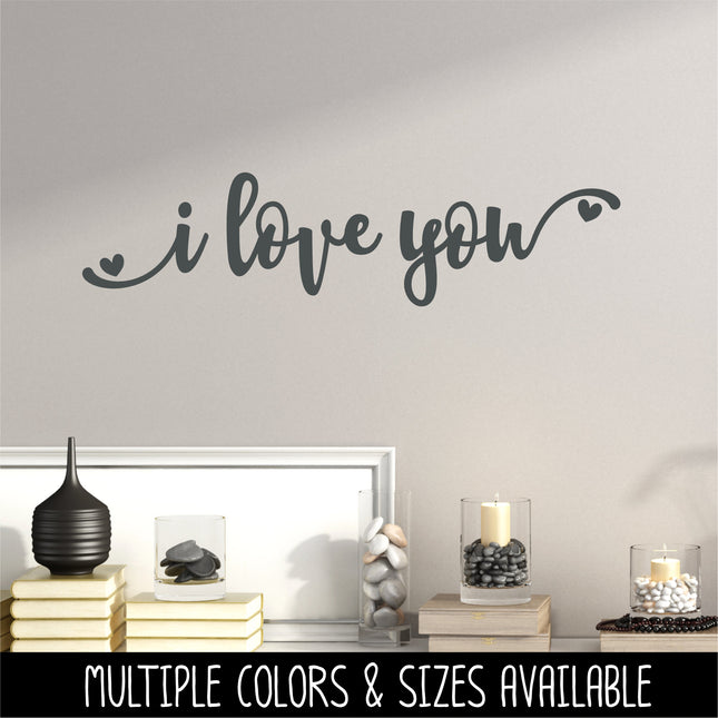 Chunky I Love You Vinyl Decal/Sticker