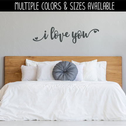 Chunky I Love You Vinyl Decal/Sticker