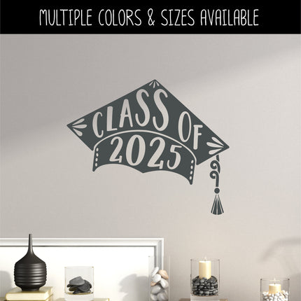 2025 Graduation Cap Vinyl Decal/Sticker