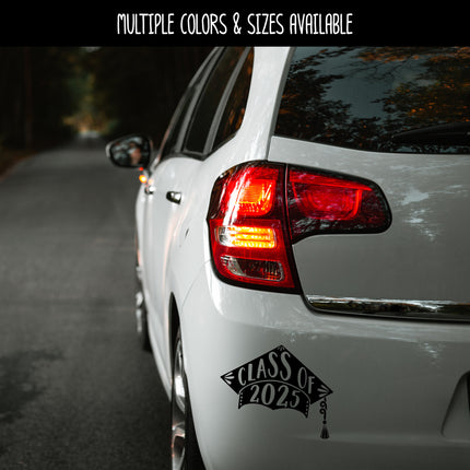 2025 Graduation Cap Vinyl Decal/Sticker