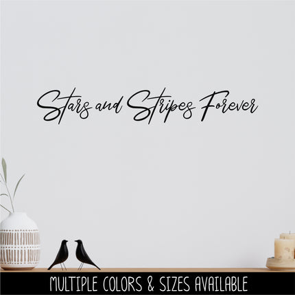 Modern Stars and Stripes Decal/Sticker