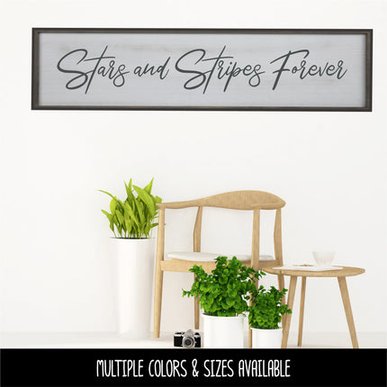 Modern Stars and Stripes Decal/Sticker