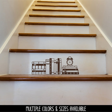 Library Books Vinyl Decal/Sticker