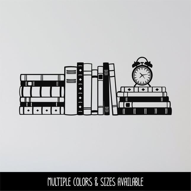 Library Books Vinyl Decal/Sticker