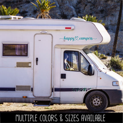 Happy Campers Decal Vinyl Sticker
