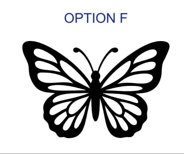 Custom Decal for Katie M - Butterfly Decal - 2.5h x 3.78w