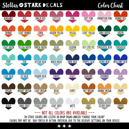 Striped Ho Ho Ho Christmas Heart Vinyl Decal/Sticker