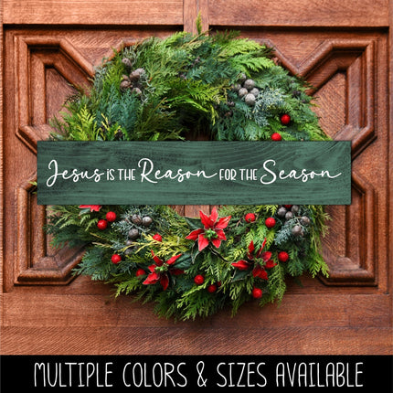 Jesus is the Reason for the Season Decal, Jesus wall decal, Jesus door decal, Christian decal, Faith Decal, Easter decal, Christmas decal