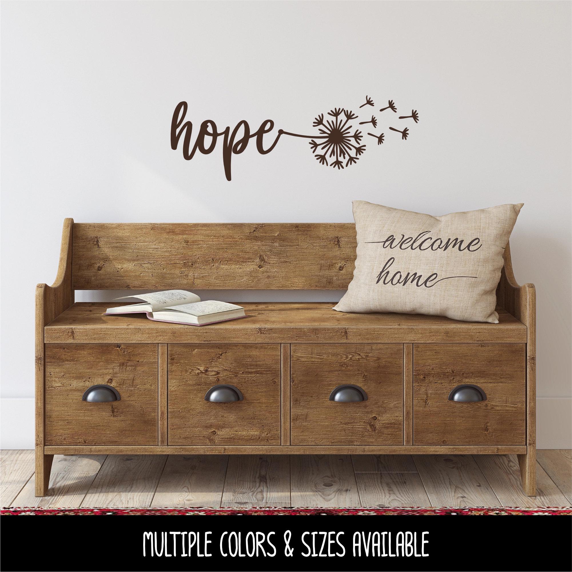 Dandelion Hope Vinyl Decal Sticker – Stellar and Stark Decals