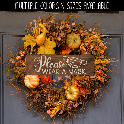 Please Wear a Mask Vinyl Decal/Sticker