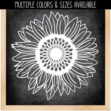 Sunflower Vinyl Decal/Sticker